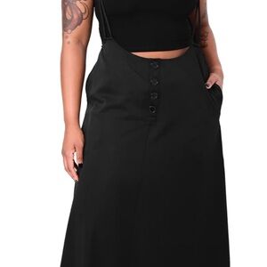 Foxblood Witch Suspender Skirt